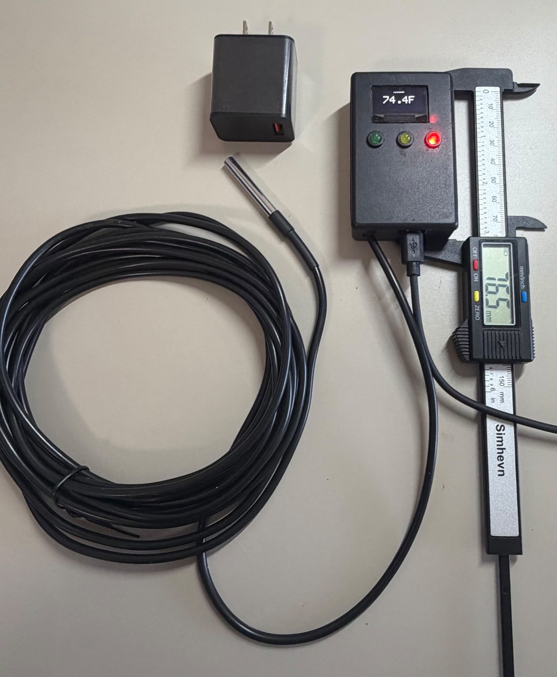mysensorsdata WiFi — full kit, 76.5 mm